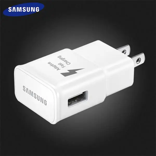 Samsung Быстрое USB зарядное устройство Galaxy S6 S7 edge Plus адаптер для путешествий Micro USB кабель Quick Note5 4 2 N7100 C9 C7 C5 J7 J5 J3 - Тип штекера: Only US Charger