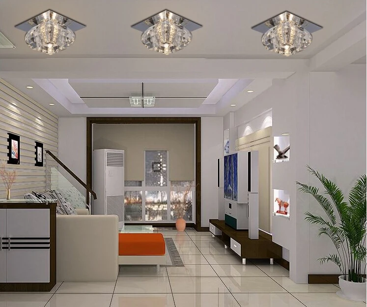 Luminaria De Teto Modern LED TV Backdrop Ceiling Lights For Living Room