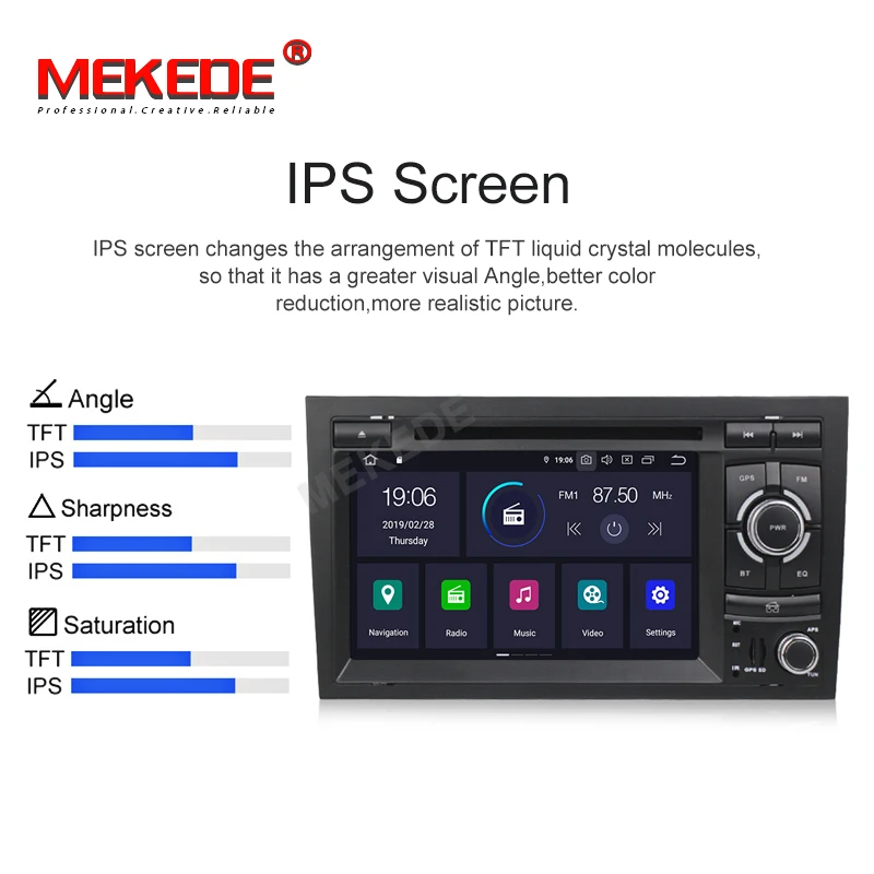 MEKEDE DSP Android 9,0 8 ядерный Автомобильный gps для Audi A4 B6 B7 S4 B7 B6 RS4 B7 SEAT Exeo dvd-плеер радио ips экран wifi BT CARPLAY