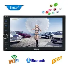 Android6.0 Estéreo Del Coche Reproductor de Audio 2 Din 7 ”Bluetooth Incorporado En El Tablero de Navegación GPS Soporte WiFi OBD2 Mirrorlink SW Control