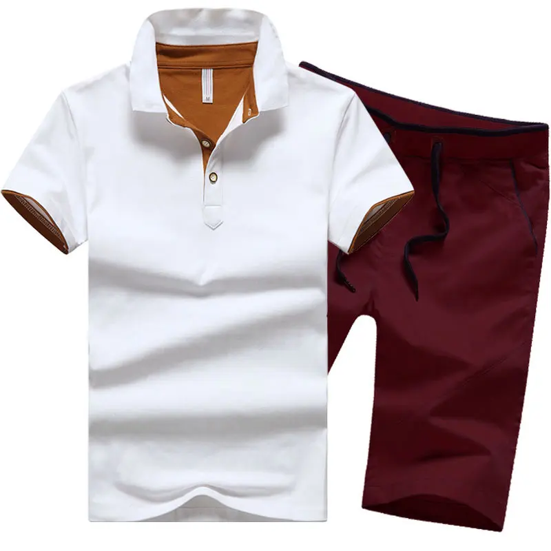 

Running Men Two Pieces Sports Suit Men's Sportswear Tracksuit for Summer Tracksuits Sport Suits KUCUN