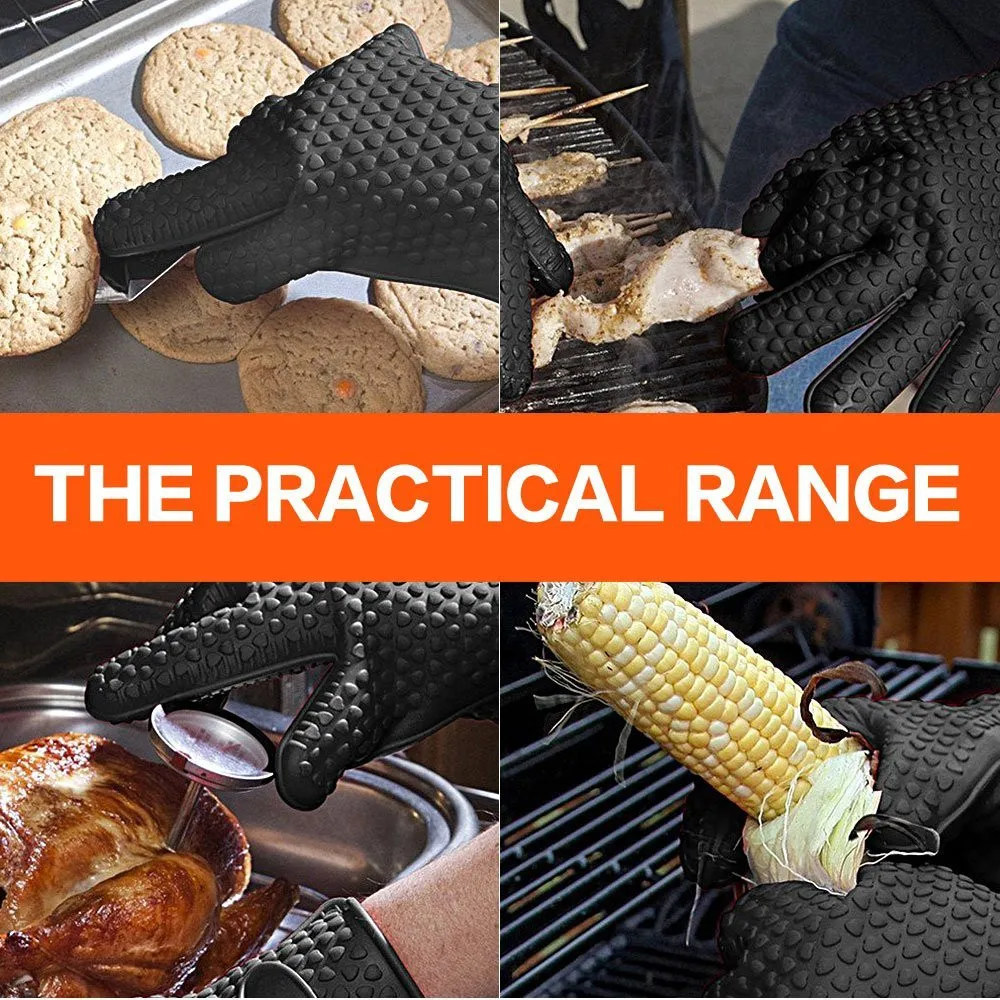 2pcs-Food-Grade-Heat-Resistant-Thick-Silicone-Kitchen-Barbecue-Oven-Cooking-Glove-BBQ-Grill-Glove-Oven (4)