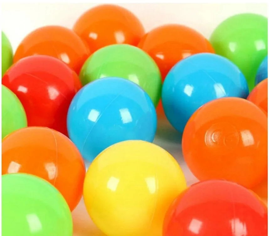 100 шт./пакет 5,5 см морской мяч цветной детское игровое оборудование шар для плавания игрушка цвет