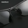Reedoon Photochromic Sunglasses Polarized Lens Metal Frame Male Sun Glasses Brand Designer Driving Goggles For Men Sport ► Photo 3/6