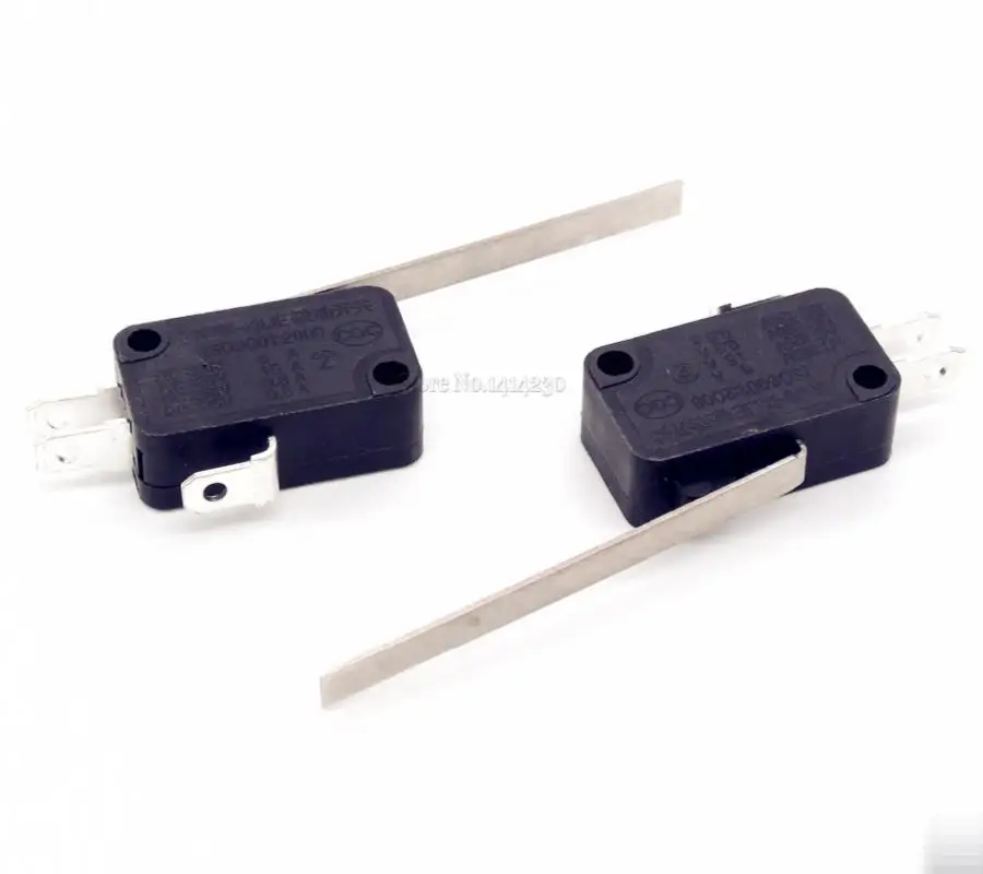 10 шт. микро переключатель концевой выключатель SV-163-1C25 0,3-15A 250VAC 3 Pin длинная ручка самосброс