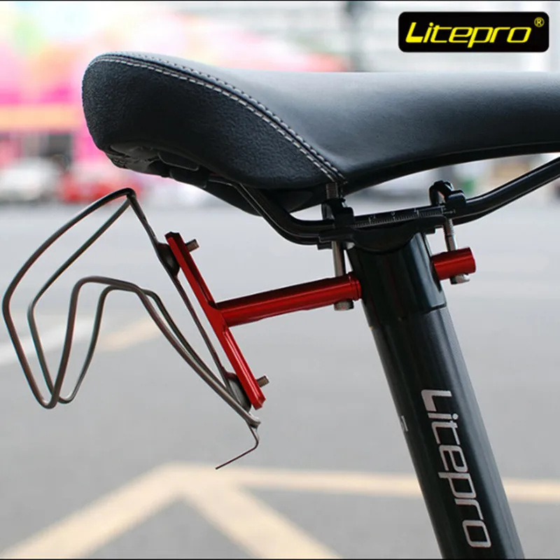 Litepro Lightweight Aluminum Alloy Bike Bottle Holder Cage Conversion