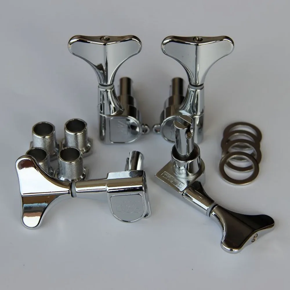 R2L2 Diecast Bass Tuner Tuning Peg Chrome Right Handed WJB 650 CR New