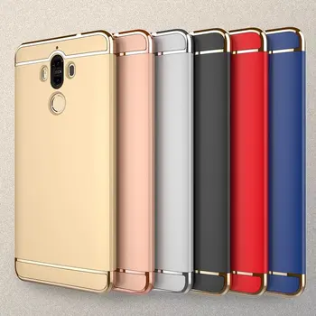 

100pcs/lot Electroplate 3 in 1 Hard Back Plastic Cover For huawei Mate 20 Mate 20 lite Mate 20 PRO Y9 2019 Enjoy 9 PLUS Honor 8X