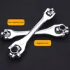 8 in 1 multi functional wrench rotary multi head outer six angle sleeve universal wrench set hand tools ► Photo 1/5
