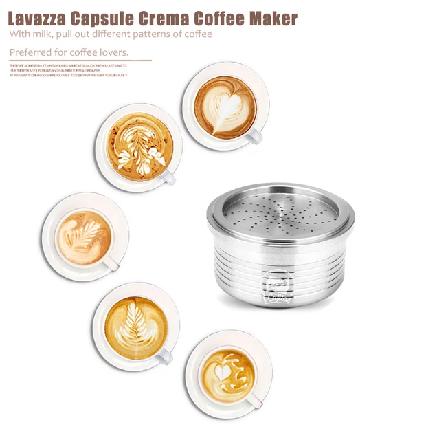 Best Offers Lavazza Reusable Coffee Capsulas Stainless Steel Refillable Coffee Filter Capsules Cup Dripper For Lavazza Espresso Point Machin