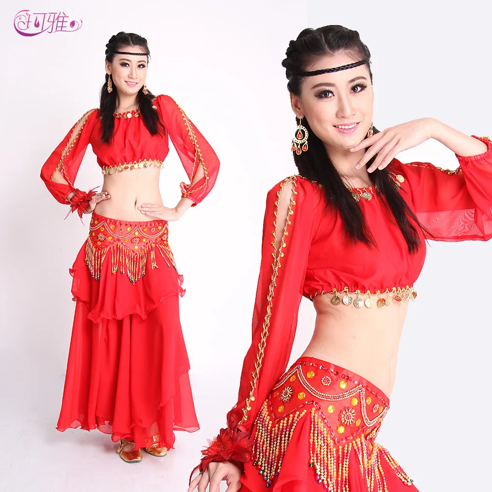 Top Belt Skirt Belly Dance Costumes Belly Dancing Indian Dress Costume For Bellydance Gypsy 6 Colors Costume Party Dress Dresses Leathercostumes Super Aliexpress