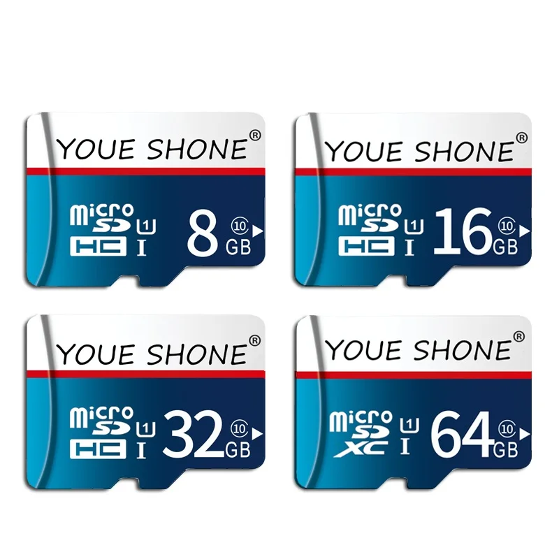 

High Quality Memory card Micro SD card 64G 32GB Memory cards 16GB 32GB 64GB 128GB class 10 Micro SD TF card with adapter