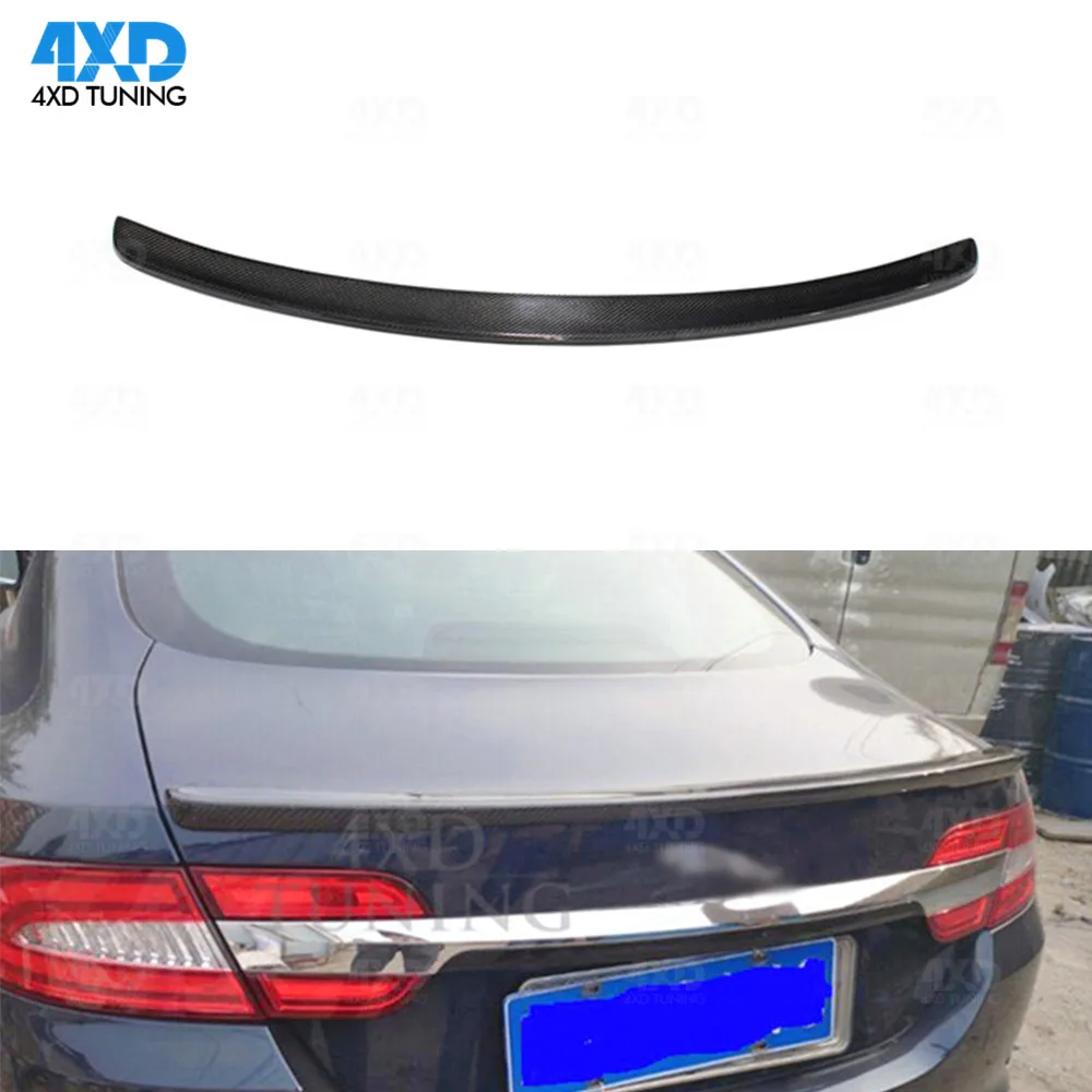 XF углеродное волокно задний спойлер крыло для Jaguar X250 бампер багажник 2013 2014 2015
