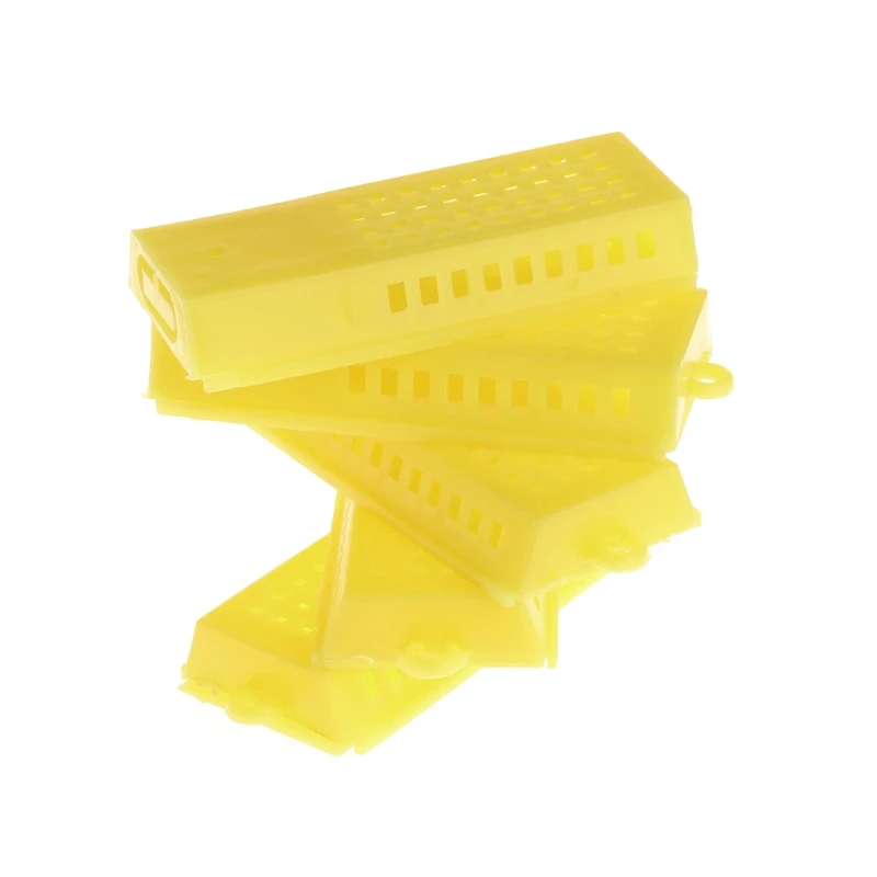 

5Pcs/Set Bee Boxs Honey Beekeeping Plastic Hive Cage Catching Tool Moving Equipment--S004