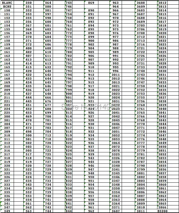 Выберите нужные вам цвета вышивка крестиком нитки, мулине, пряжа всего 447X10 = 4470 штук 8,7 ярдов/шт 6 прядей