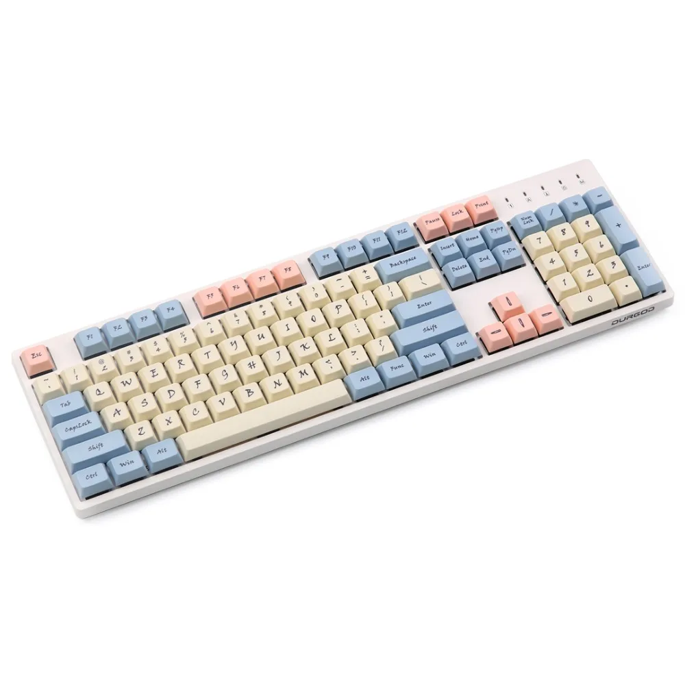 Xda profile 151 клавиш pbt materila совместим с механической клавиатурой cherry mx