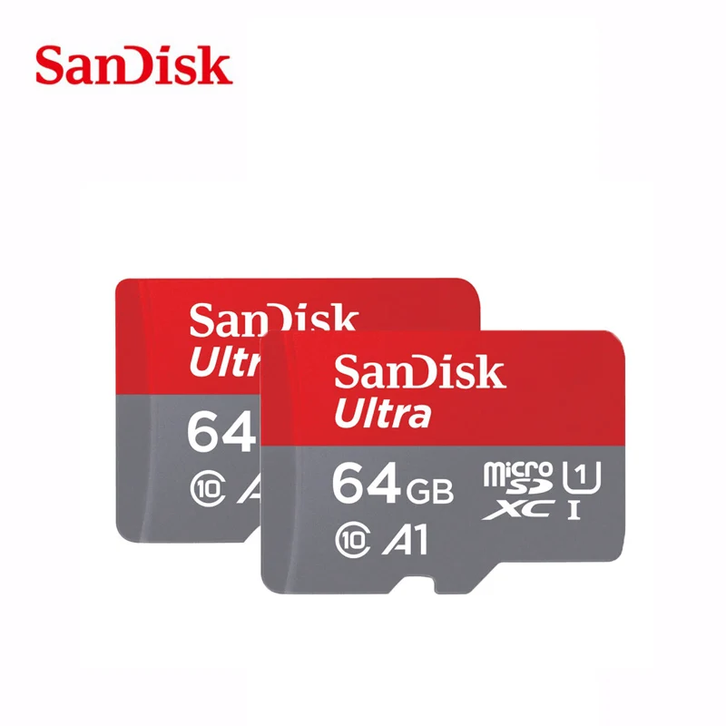 Original  SanDisk Ultra micro SD Card 64 G Memory Card 64GB microSD TF card microSDXC UHS-I Card for Phone cartao de memoria A1