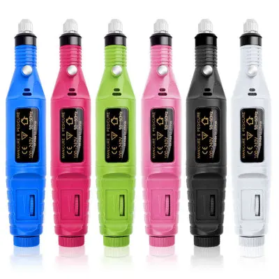 

Portable repair Nail Polish Nail Polishing Nail Tools Mini Motor Pen Adjustment speed Armor Nail tool