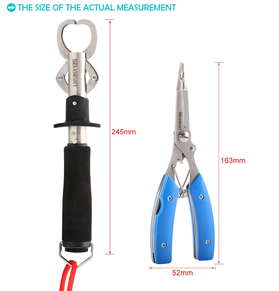 Popular Fishing Tool Set SK003 Stainless Steel Fishing Grip EVA Handle