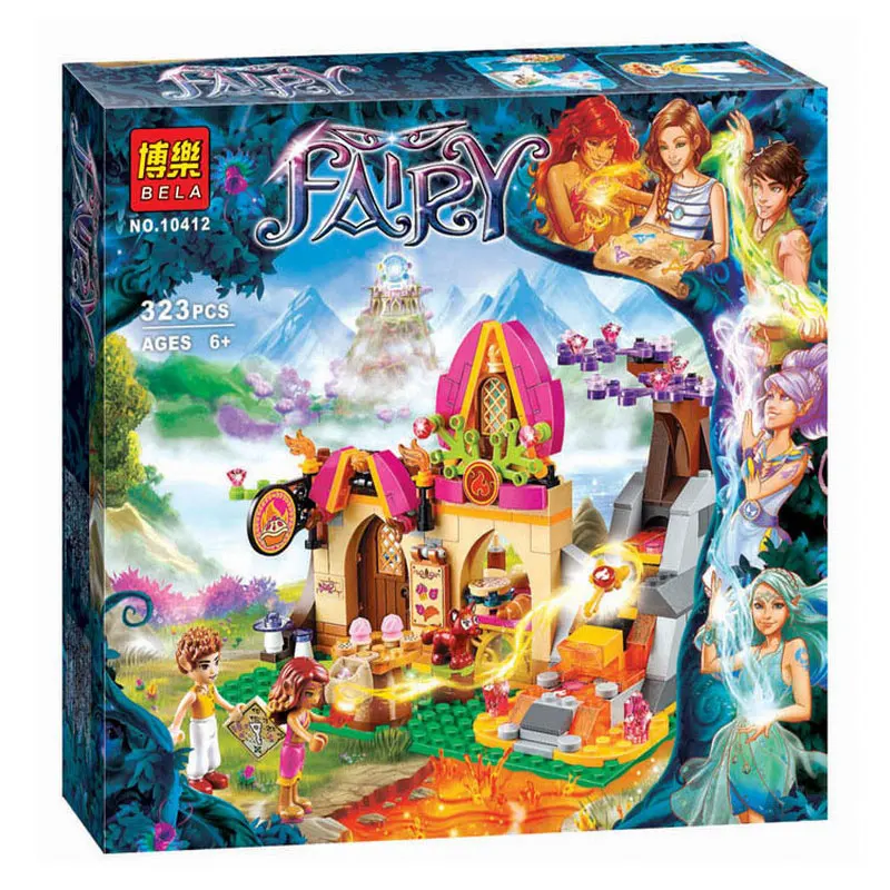 

Bela Elves Azari and the Magical Bakery 41074 Building Blocks Model Toy Compatible Legoings Elves Bricks Figure Set (323 Piece)