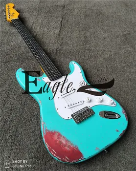 

Eagle. Butterfly, Electric Guitar, Bass Custom Store, Red Paisley Pattern Set, Blue Electric Guitar Ebony Fingerboard Spot Sale
