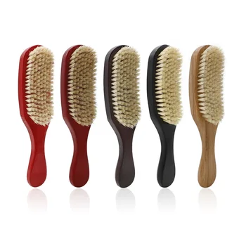 

High Quality Wooden Beard Cleaning Brush For Men Shaving Mustache Shaping Bristle Brush
