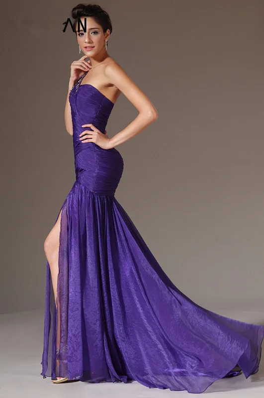 Free-Shipping-New-Sexy-Pageant-Dresses-One-Shoulder-High-Slit-Chiffon-Evening-Dresses-Evening-Gowns (1)