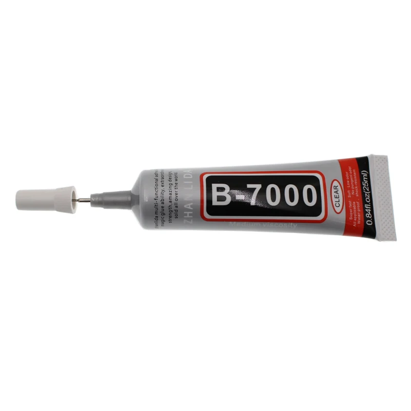 

25ML Super B7000 Liquid Clear Wood Fabric Cloth Glue Industrial B-7000 Touch Screen Adhesive Bts Transparent Epoxy Resin Bond uv