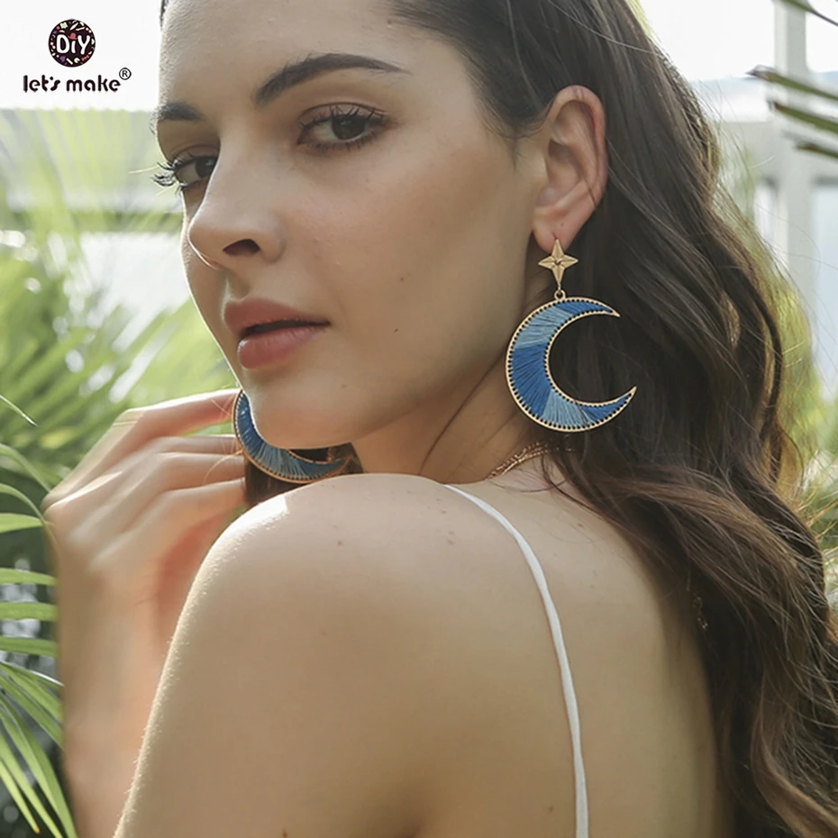 

Let's make Stainless Steel Drop Earrings Jewelry Earrings & Boho Hoop Pendants Fashion Jewelry Stuff Earrings