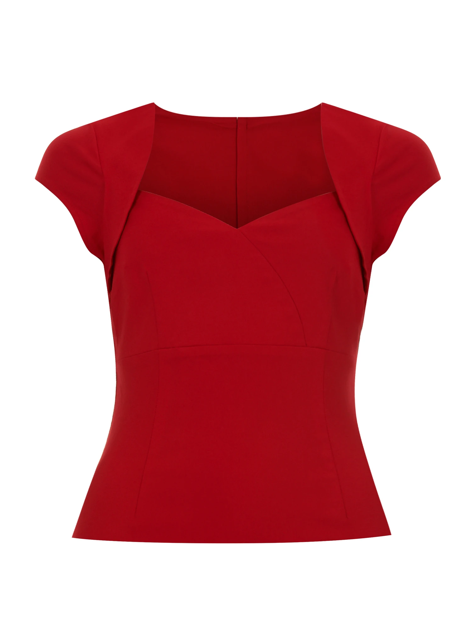 red designer blouse online