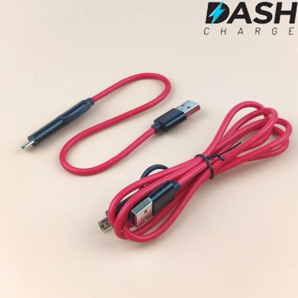 Oneplus 6T Dash Charger Cable 2in 1 Micro usb or Type c 5A quick fast