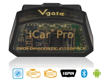 

by DHL or Fedex 40pcs Vgate iCar Pro OBD2 Scanner elm 327 wifi bluetooth 4.0/3.0 bluetooth diagnostic tool For Android/IOS