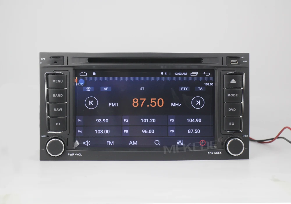 Top Wholesales! 7 Inch Android 7.1.1 Car DVD Player For VW/Volkswagen/Touareg With Canbus Wifi GPS Navigation Bluetooth Radio 2