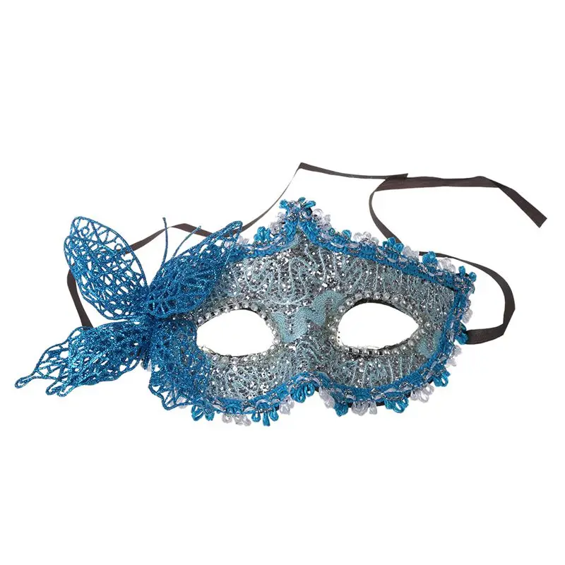 Пикантные Для женщин кружева маска Венецианский Маскарад мяч вечерние карнавал лица, глаз