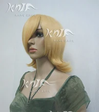Good quality RIN hair accessories 170g 33cm golden synthetic hair jewelry for Kagamine cosplay wigs