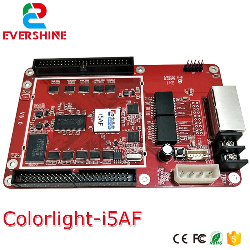 

Colorlight i5AF i5A-F receiving card,256x256 pixels Apply Indoor Outdoor P2.5-P10 full color async and syncdual-mode LED display