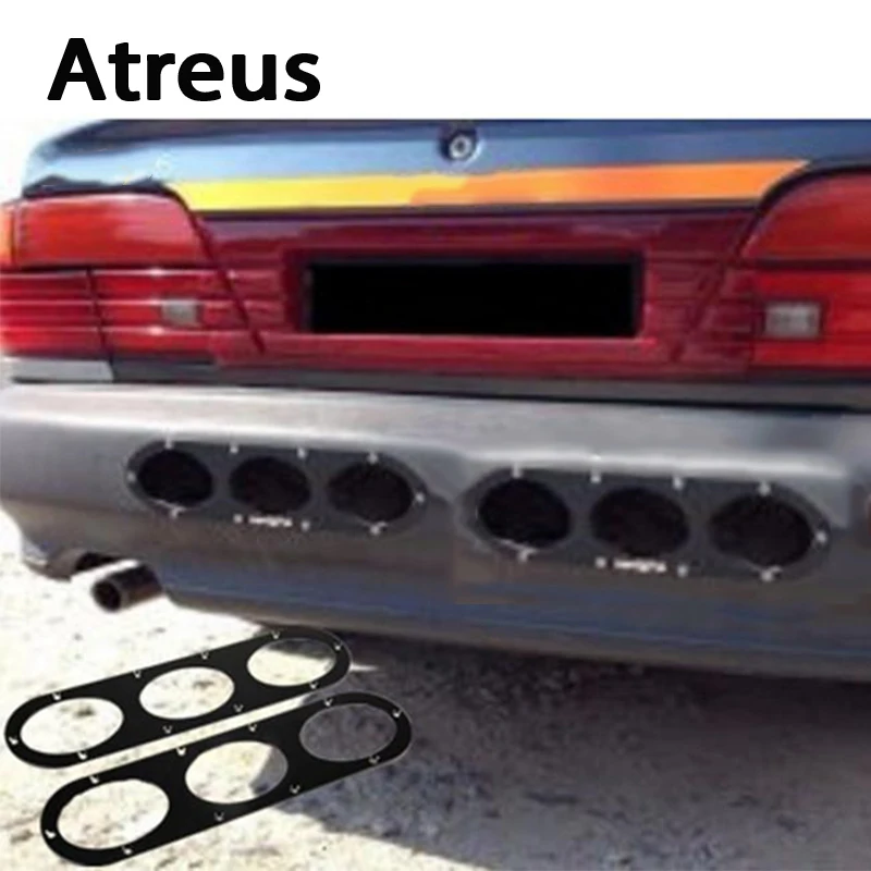 

Atreus 2X Car Styling Bumper Race Deflector Air Diffuser Panel For Ford focus 2 3 fiesta mondeo Chevrolet cruze aveo captiva
