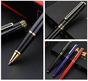 

classics Wingsung 582 black - Red - Blue metal Roller ball pen fine office stationery fashion Writing ball pens gift