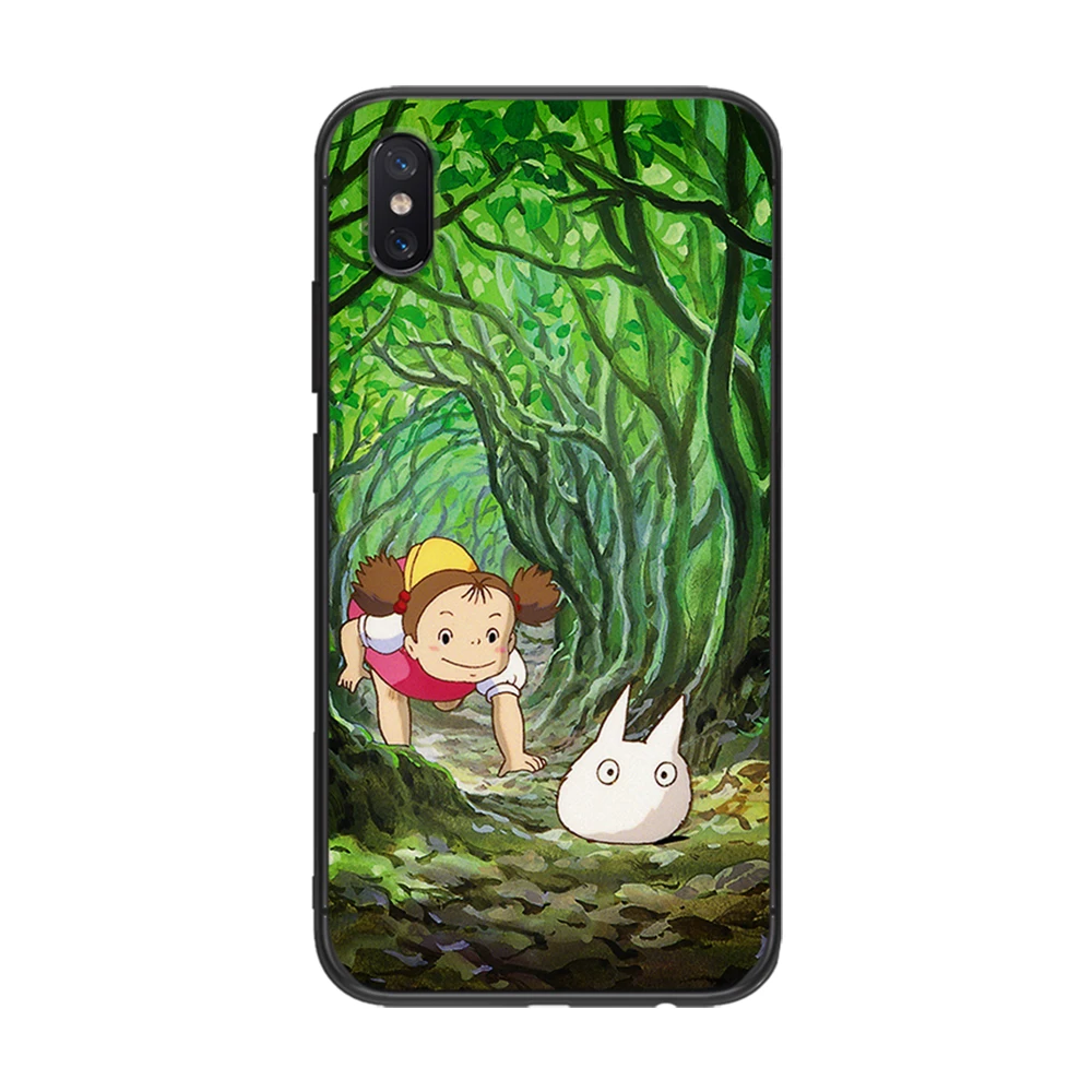 Честный и милый мягкий ТПУ чехол totoro для Xiaomi Redmi Mi6 8 9 A1 A2 F1 Plus 5/5 M8 Lite силиконовый