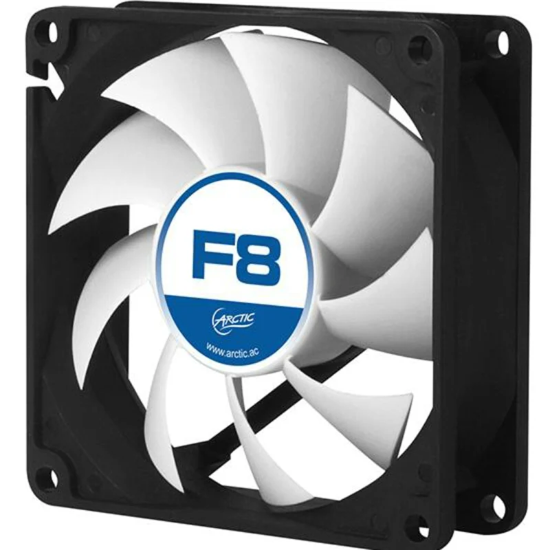 Вентилятор охлаждения Arctic F8 3pin 8 см 80 мм 2000 об/мин тихий вентилятор с контролем