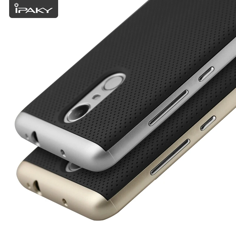 

IPAKY Case Shockproof Bumper PC Frame+TPU Silicone Cover On For Xiaomi Redmi Note 3 Note3 Pro Prime 2/3 16/32 GB Xiomi Qualcomm