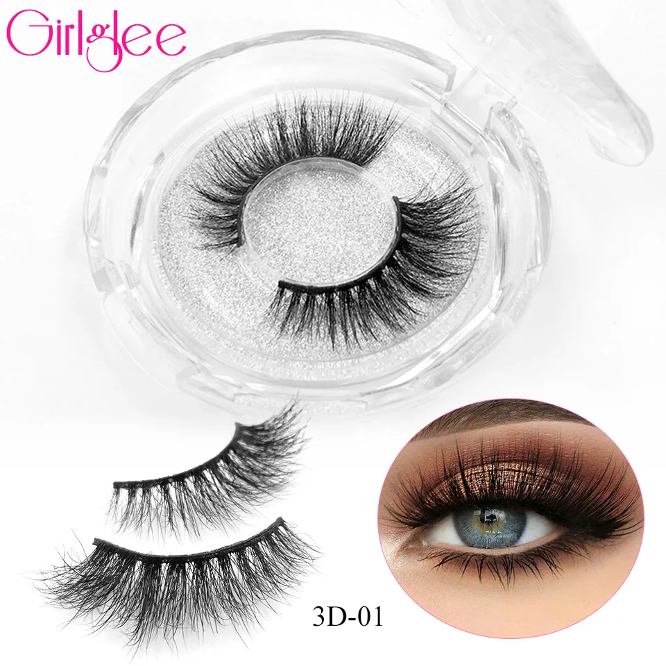 100 3D Mink Eyelashes bulk 30 Case/lot Wholesale Dramatic Eyelashes 12