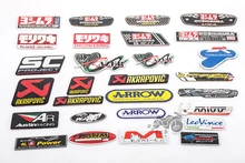 auto Akrapovic Exhaust Muffler Decal Waterproof Car 3M yoshimura Sticker Motorcycle Decals Moto Gp KTM CRF