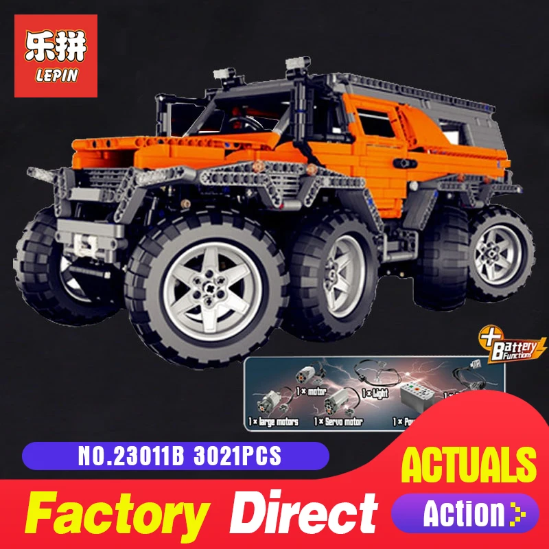 

LEPIN 23011 Technic series 2816Pcs Off-road vehicle Model car Building blocks Bricks for Children Christmas gifts