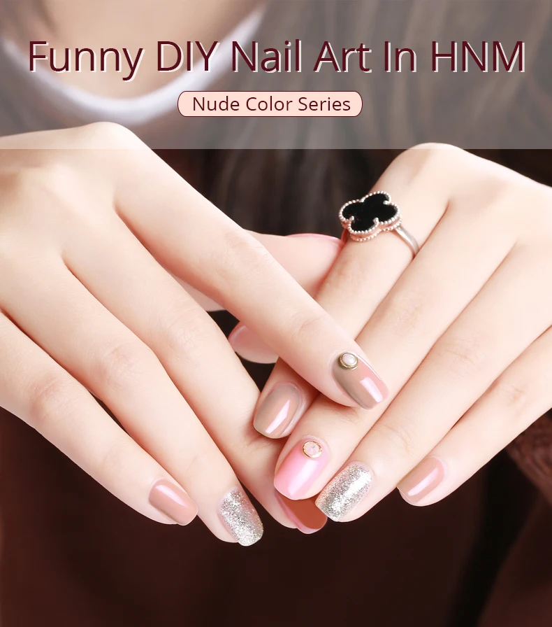 HNM лак для ногтей 8 мл телесного цвета УФ Гель-лак штамп Vernis a Ongle дизайн ногтей Nagellak Эмаль Краска Гель-лак Гибридный лак