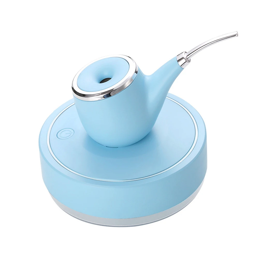 Universal USB Aromatherapy Humidifier Tobacco Pipe Shape Air LED Light Ultrasonic Aroma Home Car Aromather | Бытовая техника