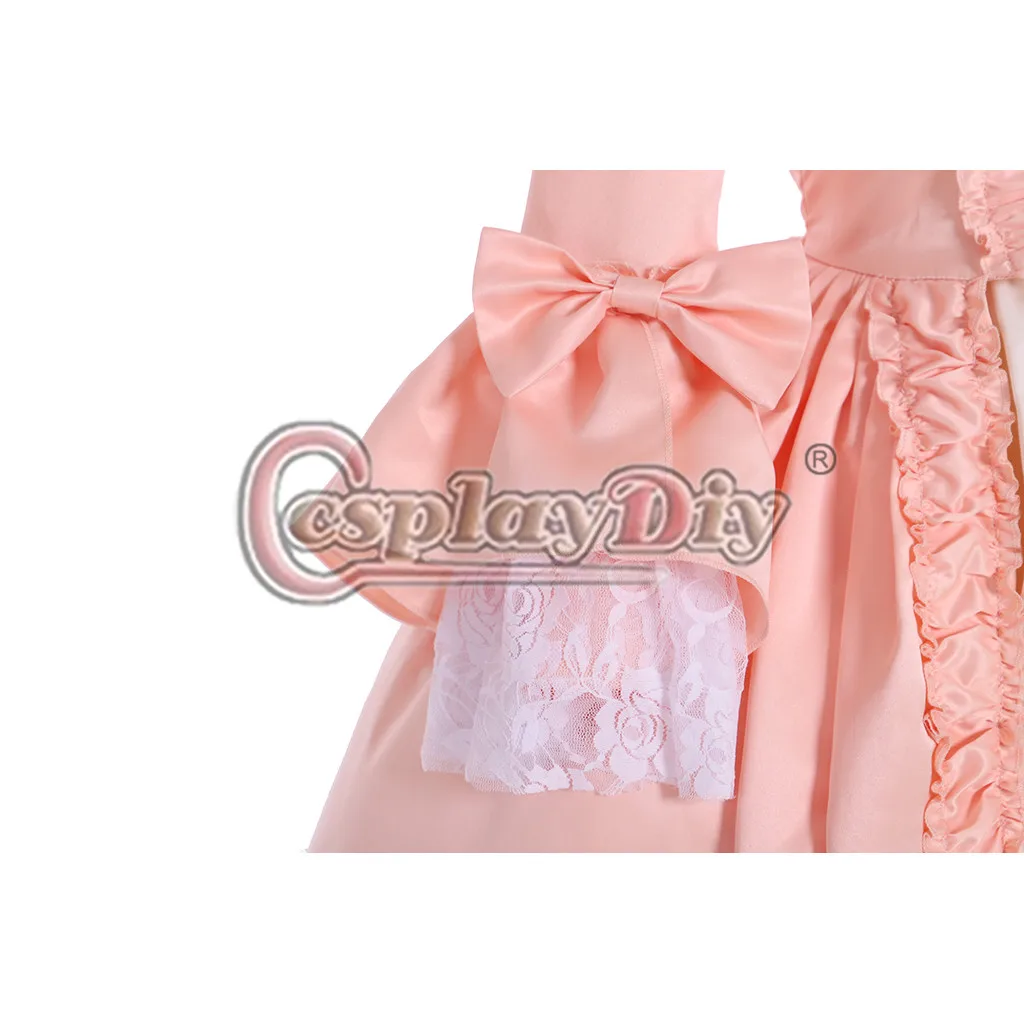 Cosplaydiy Marie Antoinette Rococo розовое платье Vicatoian британское женское нарядное платье свадебное платье на заказ L320