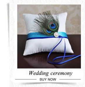 Романтическая свадебная церемония джут для кармана с кольцом подушка для свадебной вечеринки украшения поставки свадебные аксессуары