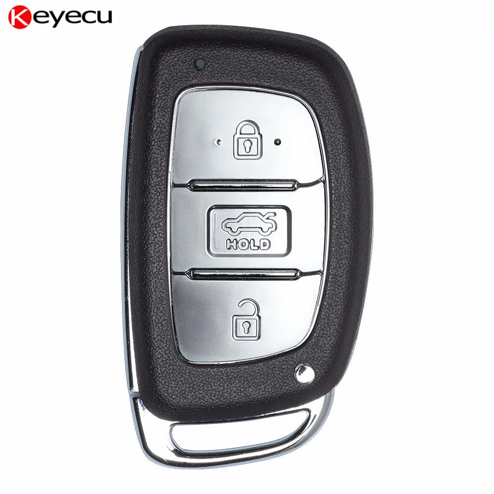 Keyecu New Smart Remote Car Key Fob for Hyundai Elantra 2013+,3 Button