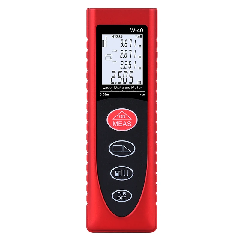 Laser range finder 40/60m/80m electronic Distance tape measure metro rangefinder laser Digital Laser Distance Meter